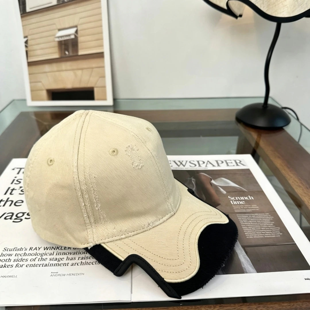 Handmade Baseball Cap Luxury Brand Sun Hat Casual Cowboy Hip-Hop Beach Bucket Cap Holiday Gift Visor Flat-Brimmed Golf Cap