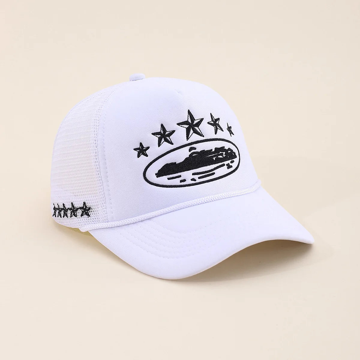 Letter Embroidery Baseball Hats New Unisex Hip Hop Breathable Personal Sunshade Mesh Versatile Street Fashion Trucker Caps