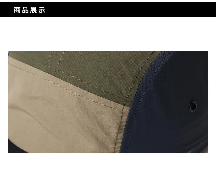 Baseball Caps for Men and Women, Curved Brim, 5 Panel Hat, UPF50 + Sun Hats, Quick Dry, Outdoor Sports, Run Cap