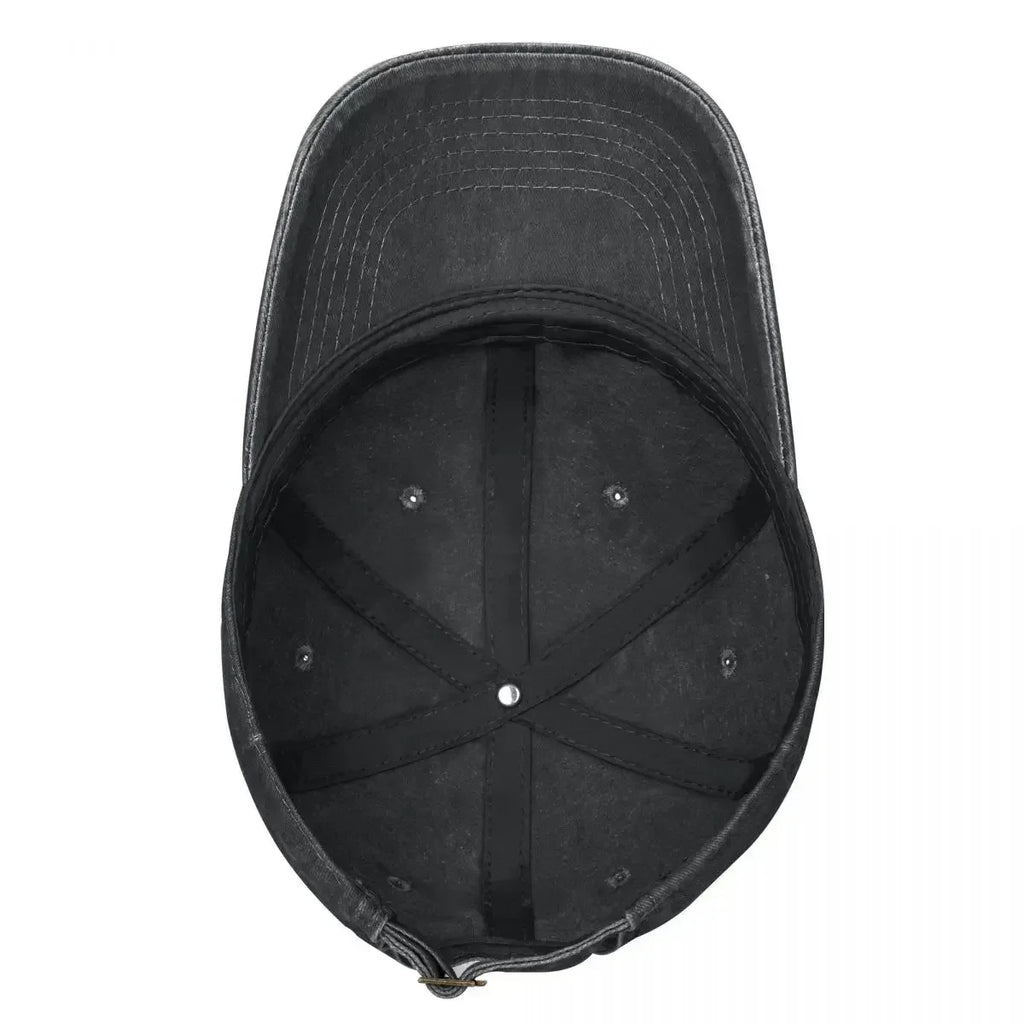 Casual Road Music The Beatle Baseball Caps Unisex Style Distressed Denim Headwear Outdoor Travel Adjustable Fit Hats Cap