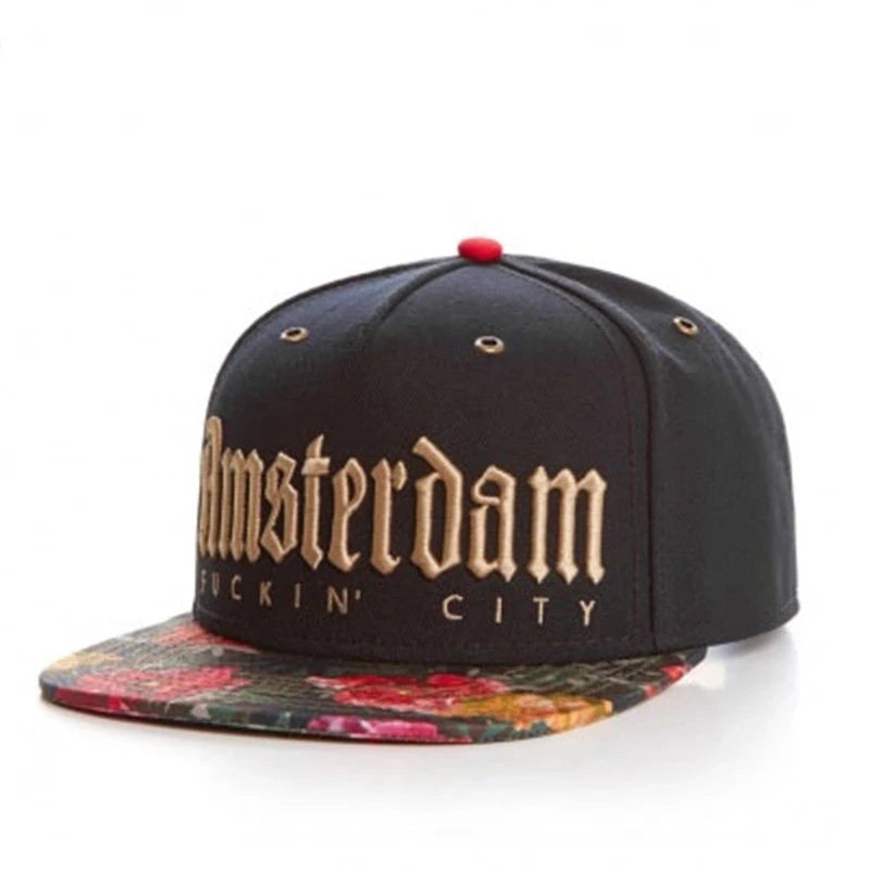 PANGKB Big C Paiz Allover Snapback Hat Paisley Bandanna Print Adults Outdoor Travel Hip Hop Headwear Sports Sun Baseball cap