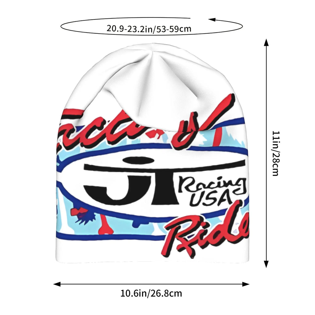 Bonnet Hats JT Racing USA Men Women's Thin Hat BMX Logo Factory Driver Hawaiian Special Warm Cap Design Skullies Beanies Caps