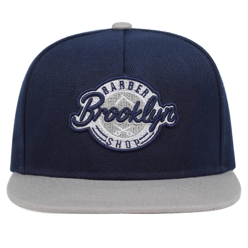Unisex Brooklyn Embroidery Hip-hop Hats Outdoor Adjustable Casual Baseball Caps Sunscreen Hat