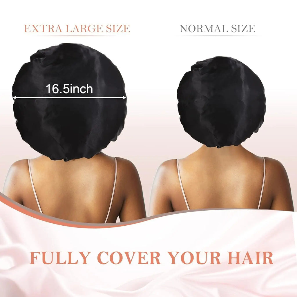Satin Bonnet Silk Bonnet for Sleeping Hair Bonnet Adjustable Bonnet Sleep Bonnet Night Cap Bonette for Women Curly Hair