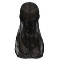 Men Satin Breathable Silky Durag Long Tail Doo Rag Pirate Hat Headband Turban Bandana Durag HeadwearMen Women Hair Accessories
