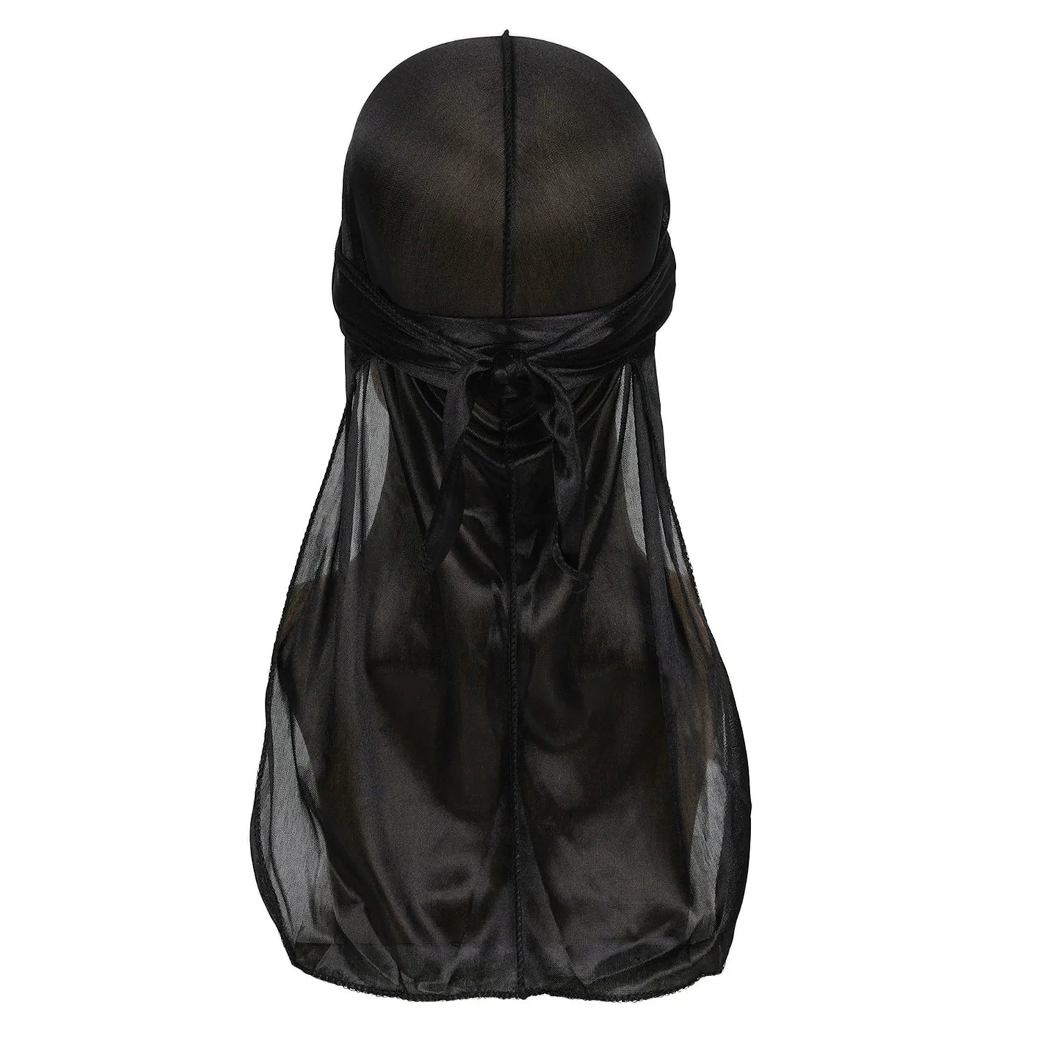 Men Satin Breathable Silky Durag Long Tail Doo Rag Pirate Hat Headband Turban Bandana Durag HeadwearMen Women Hair Accessories