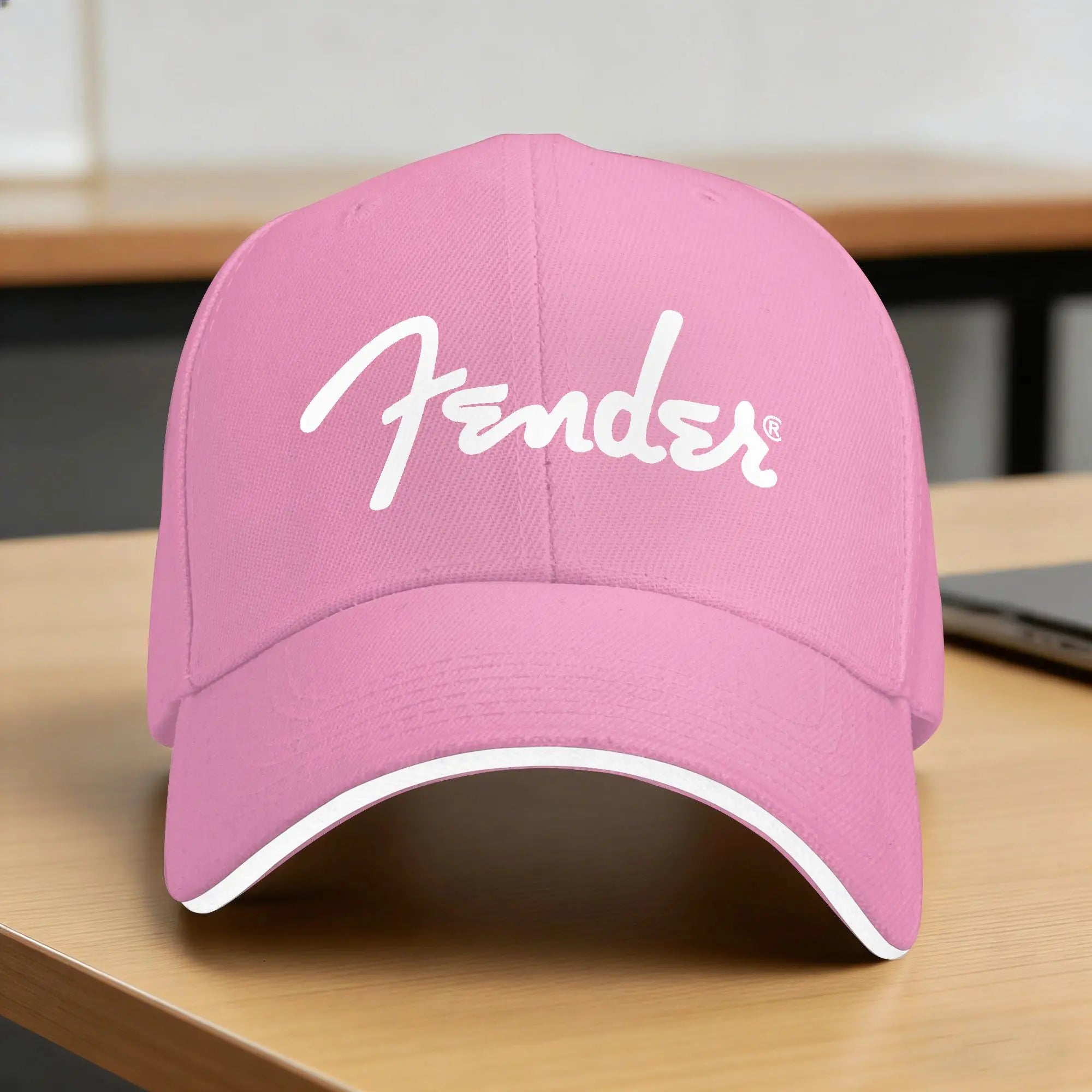 Fender Jimi Hendrix Electric Guitar Casual Baseball Cap Trucker Hat Summer High Quality Men Adult Trendy Baseball Caps
