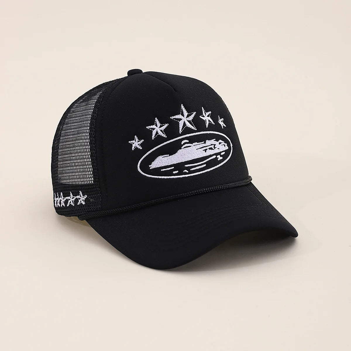 Letter Embroidery Baseball Hats New Unisex Hip Hop Breathable Personal Sunshade Mesh Versatile Street Fashion Trucker Caps