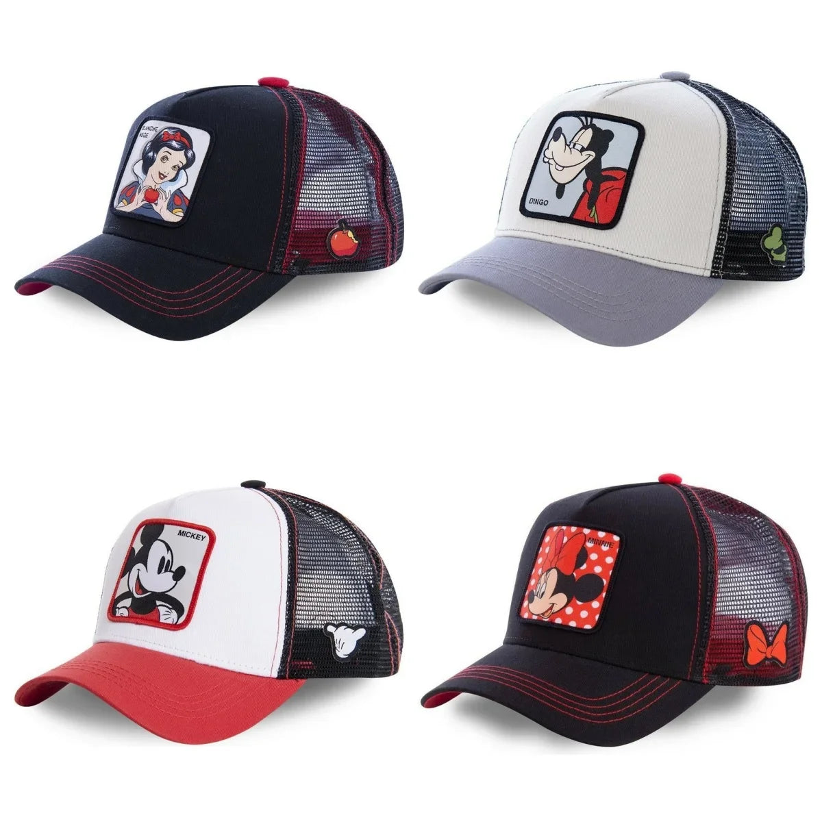 Anime Cartoon Snapback Baseball Cap for Men and Women High Quality Cotton Hip Hop Dad Hat Trucker Mesh Hat Dropshipping