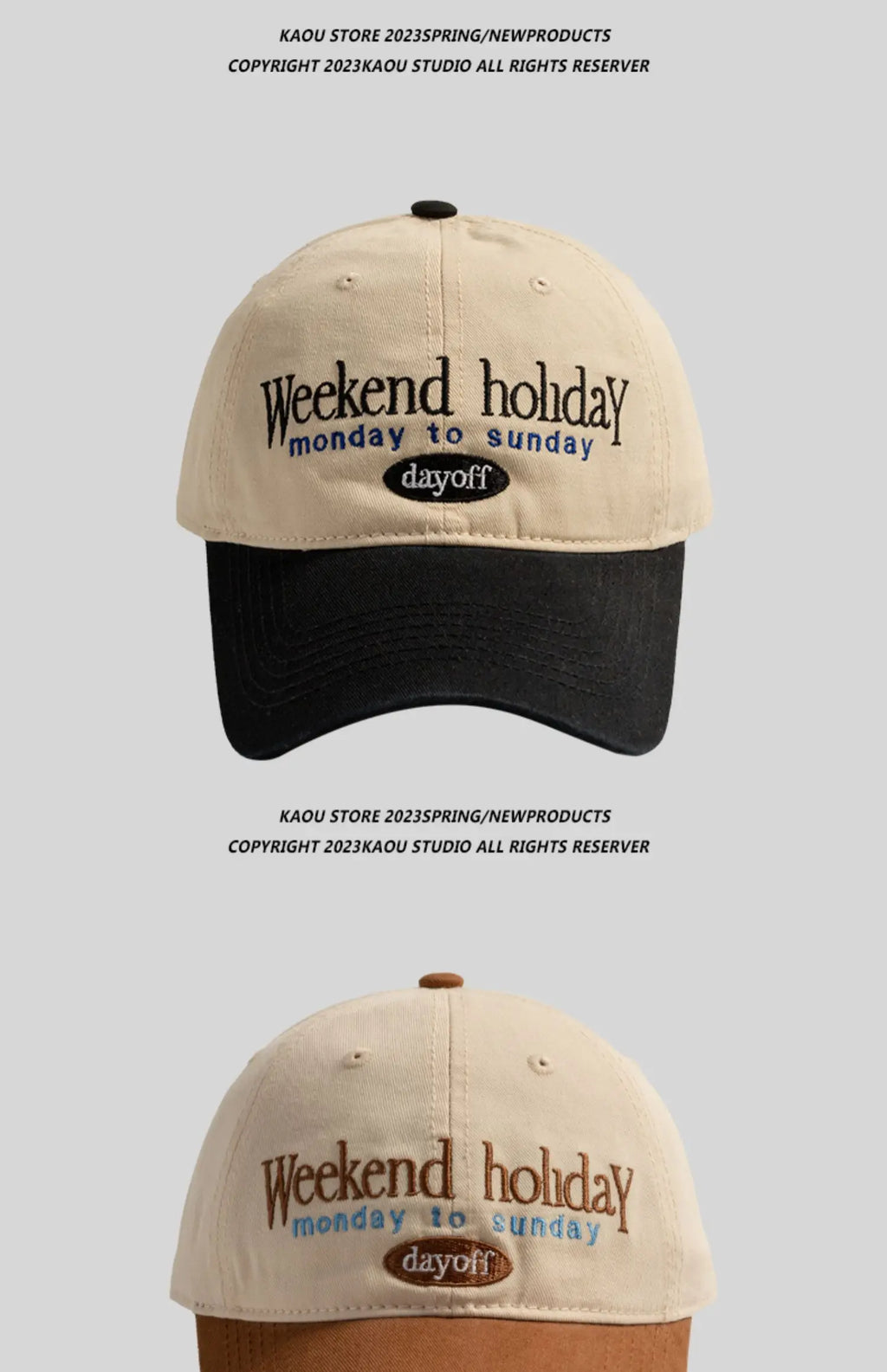 Baseball Cap  Contrast Color Fashion Children's Peaked Cap Korean Style Trendy Men and Women Big Head Circumference Couple Hat