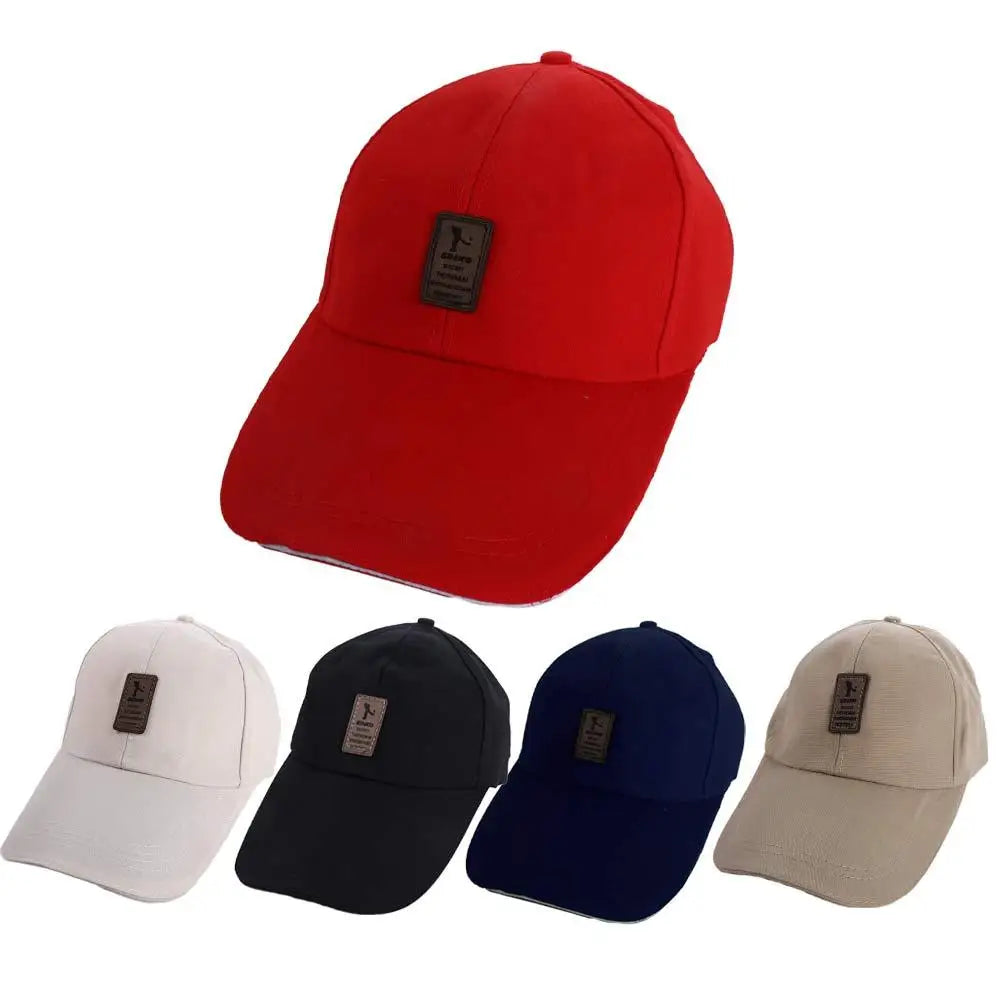 Snapback Korean Style Caps Hop Hip PU Leather Logo Golf Hat Men Baseball Caps Women Baseball Caps Letter Caps Baseball Caps