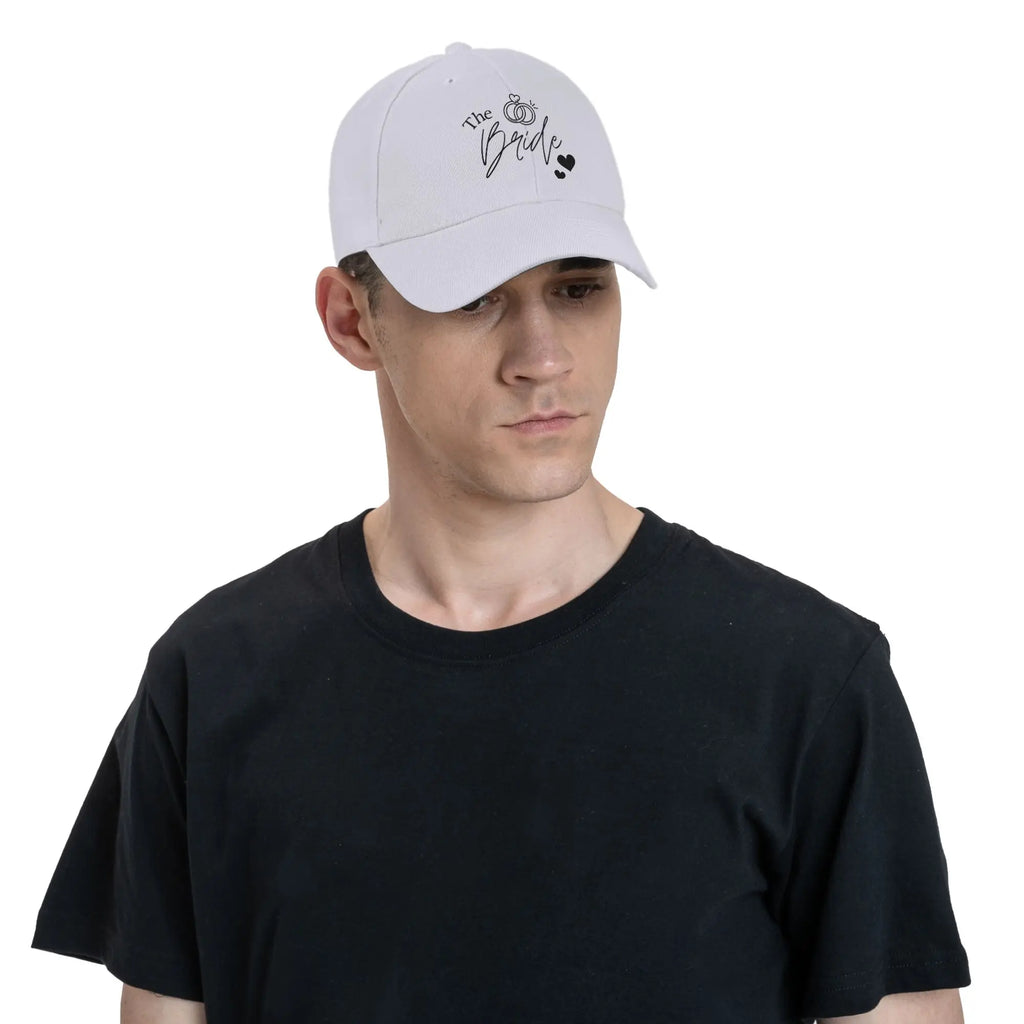 Bride & Team Bride Bachelorette Party  Casual Baseball Cap Summer  Trucker Hat Sun  Hats Female Male Stylish Baseball Caps