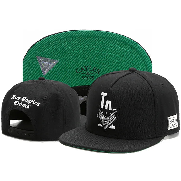 Snapback Hats for Men Hip Hop Style Hats Solid Baseball Hats Adjustable Snapback Cap Flat Brim Baseball Caps