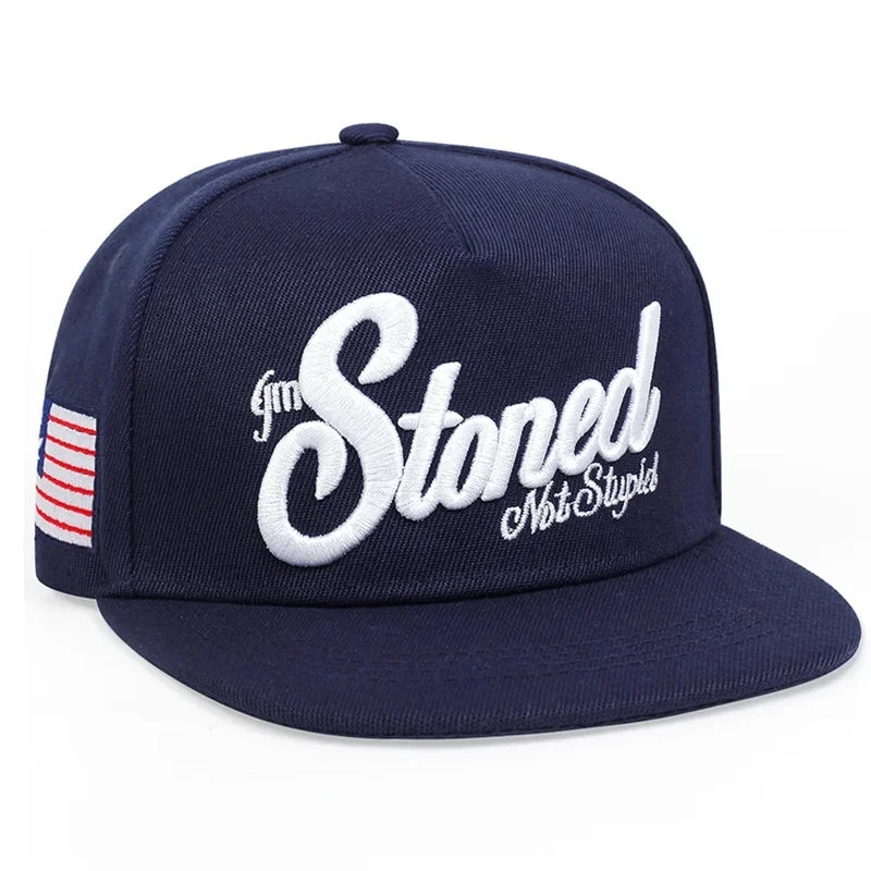 Unisex Stoned Letter Embroidery Hip-hop Hats Spring And Autumn Outdoor Adjustable Sports Casual Baseball Caps Sunscreen Hat