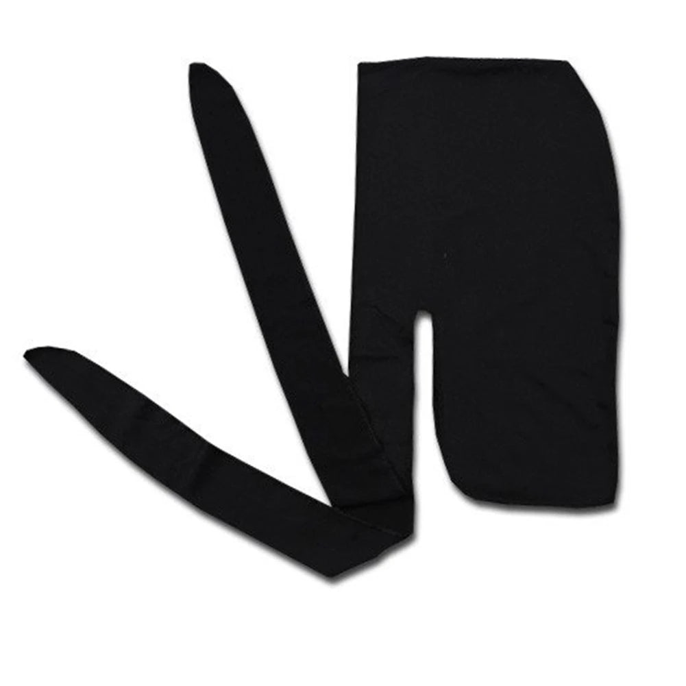 Spandex King S Durag Hat Durags Bandanna Turban Wigs Men Silky Durag Headwear Headband Black/White Hair Accessories