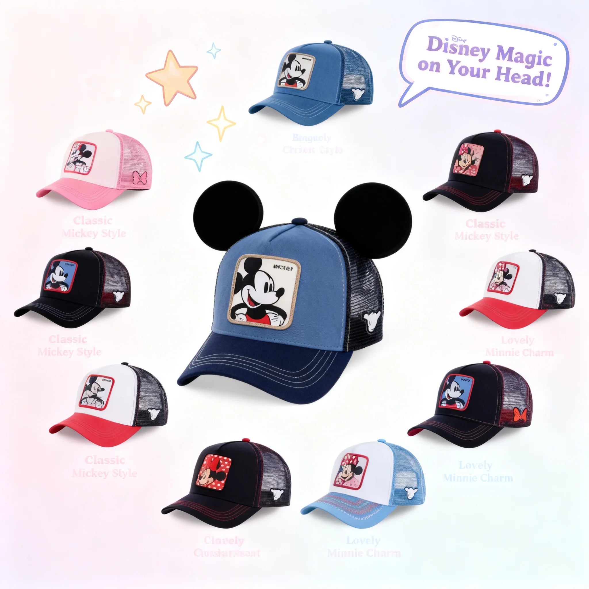 Anime Cartoon Snapback Baseball Cap for Men and Women High Quality Cotton Hip Hop Dad Hat Trucker Mesh Hat Dropshipping