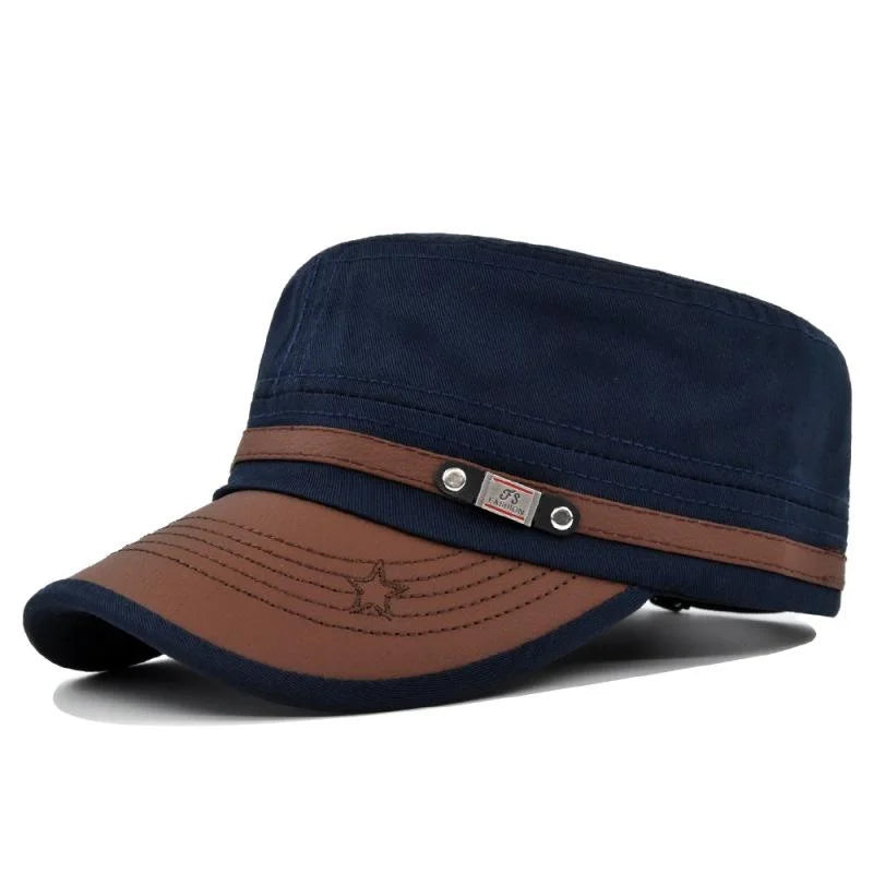 Embroidered Flat Cap casual hat Baseball Cap Sports Hat Hiking Hat Fishing Hat