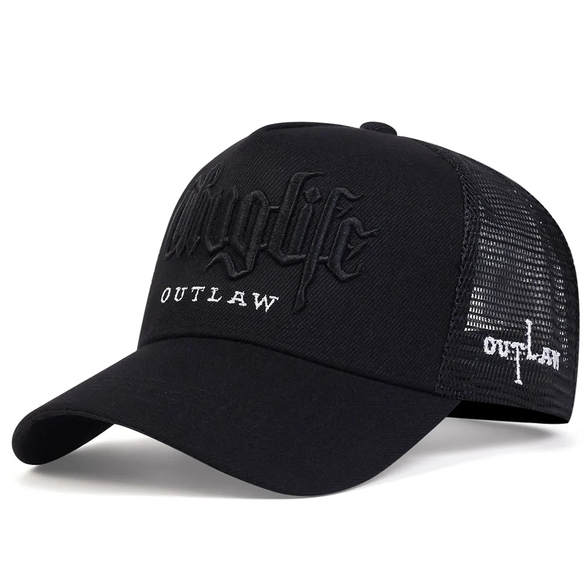2025 Fashion Fastball CAP Thuglife Embroidery Hiphop Baseball Cap Snapback Hat Adult Outdoor Casual Sun Casual Bone Dropshipping