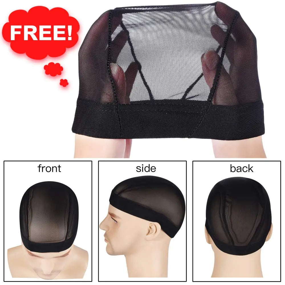 3 Pcs Silky Durag Headwraps Durag for Men Women With Free Waves Cap Durags Pack with Long Tail and Wide Straps Bandanas