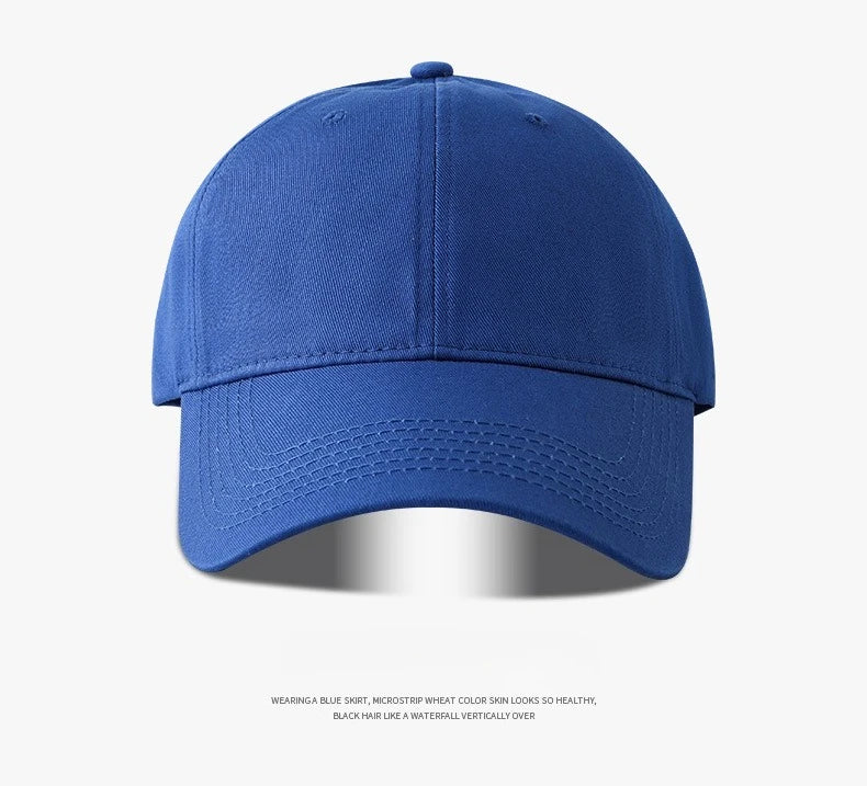 Big Size Baseball Caps Solid Color Big Head Soft Cotton Extra Large Size Women's Low Profile Golf Hats OverSize Caps For Men