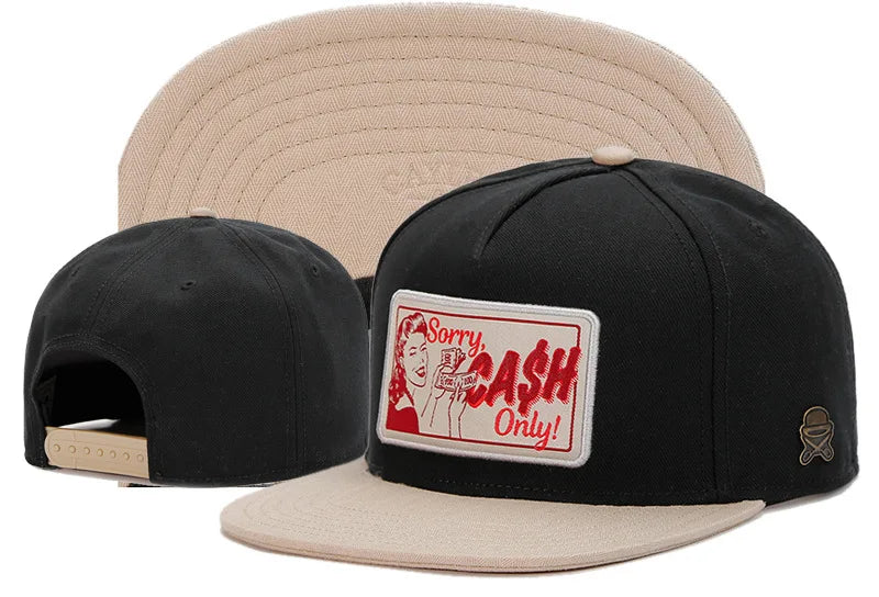 Snapback Hats for Men Hip Hop Style Hats Solid Baseball Hats Adjustable Snapback Cap Flat Brim Baseball Caps