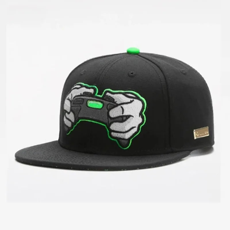 PANGKB Brand Delicioso Cap Cartoon Mordida Metal Munchies Cookie Blue Snapback Hat Adults Outdoor Travel Sun Baseball Sports cap