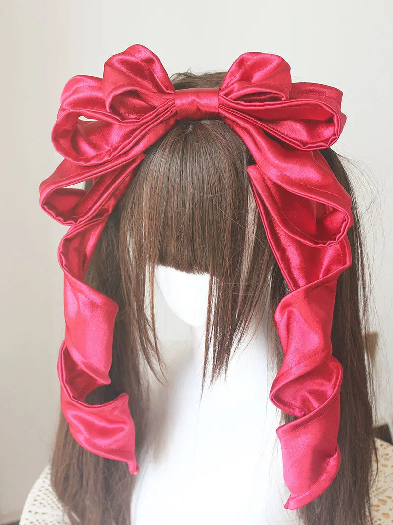 Gothic Bonnet Fedoras Hat Gorgeous Lolita Anime Lace Bow Flat Hats Exhibition Cosplay Show Lace Hair Accessories Flat Cap Gorras