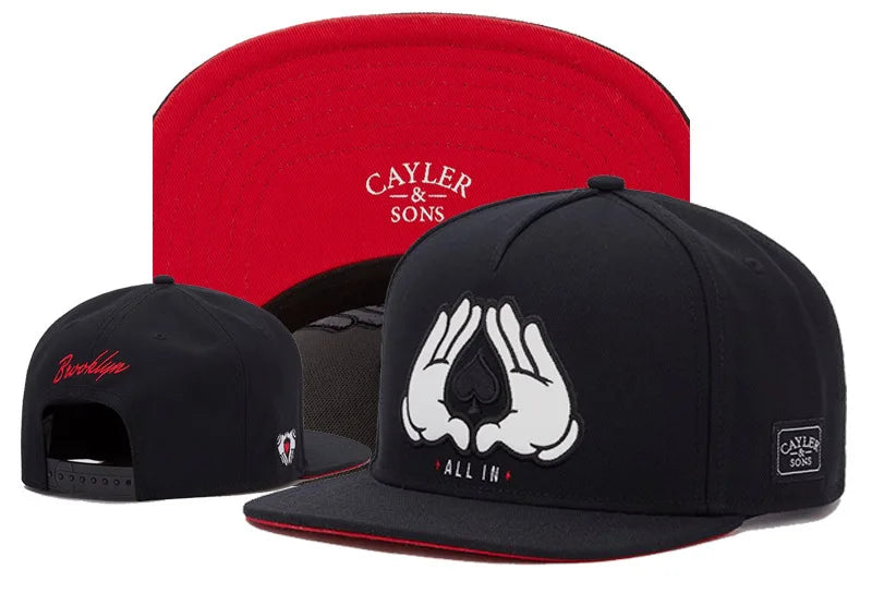 Snapback Hats for Men Hip Hop Style Hats Solid Baseball Hats Adjustable Snapback Cap Flat Brim Baseball Caps
