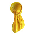 Men's Velvet Durag with Long Tail Soft Durag Headwraps for 360 Waves Hip Hop Durag