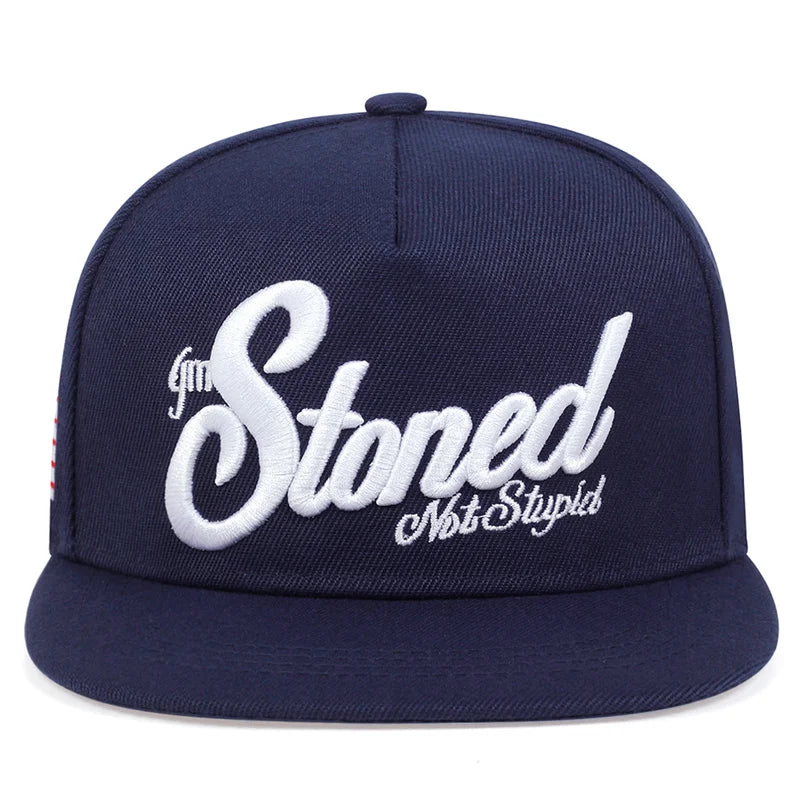 Unisex Stoned Letter Embroidery Hip-hop Hats Spring And Autumn Outdoor Adjustable Sports Casual Baseball Caps Sunscreen Hat