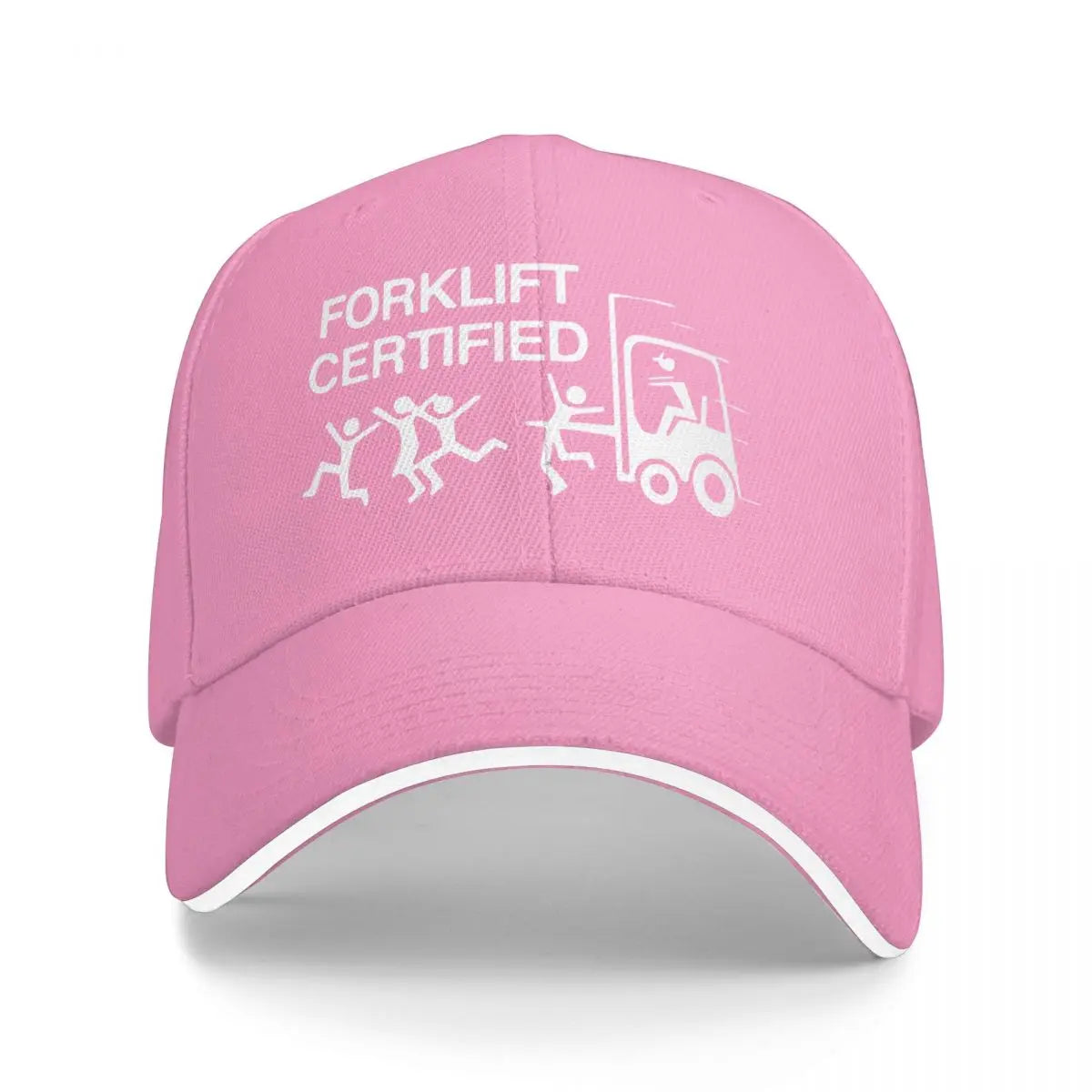 Baseball Caps Funny Forklift Operator Forklift Certified Casquette Outdoor Unisex Spring Caps