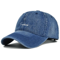2023 New Designer Forever Embroidery Washed Baseball Cap Casquette Homme High Quality Y2k Denim Caps for Men Women Snapback Hats