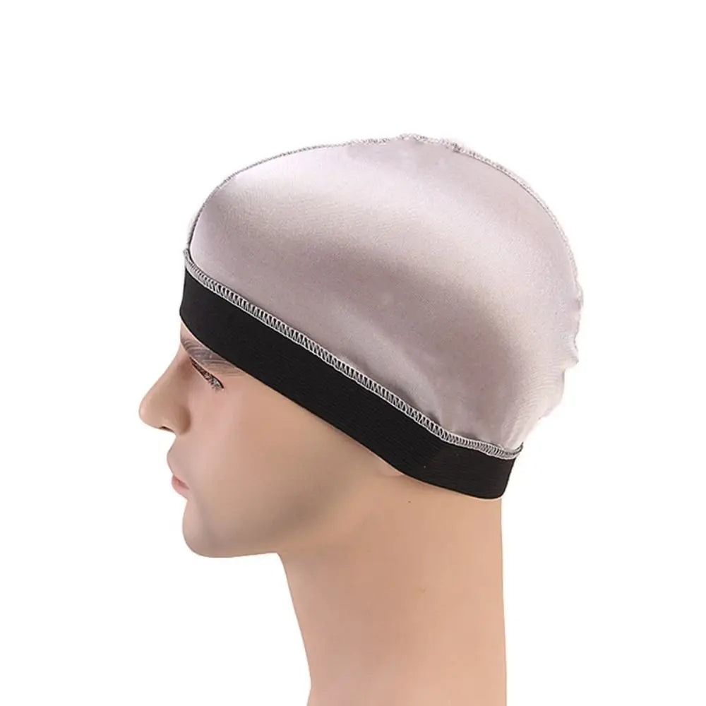 Beanie Solid Color Men Durag Hats Elastic Breathable Wave Caps Multicolor Polyester Multicolor Durag Cap Men