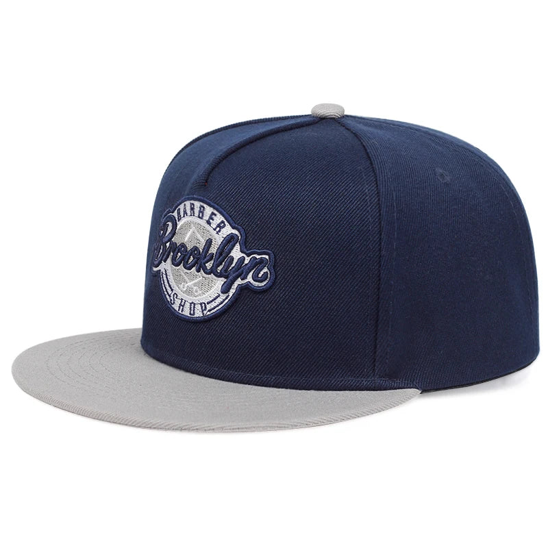 Unisex Brooklyn Embroidery Hip-hop Hats Outdoor Adjustable Casual Baseball Caps Sunscreen Hat