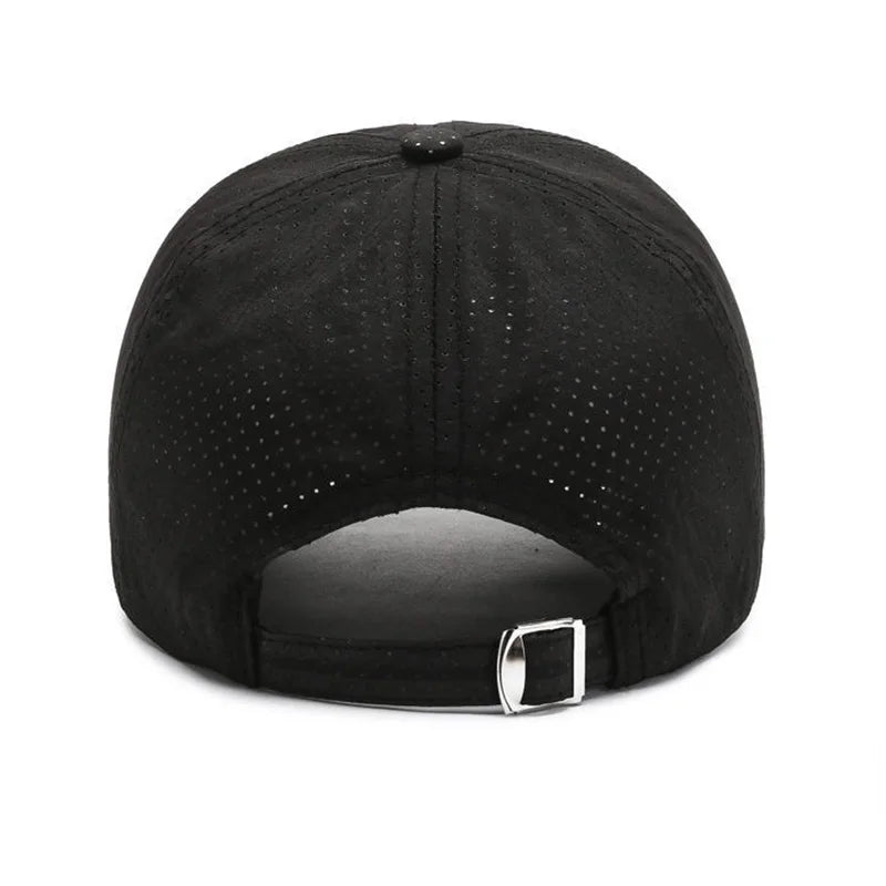 Baseball Cap for Outdoor Activities - Quick Drying, Breathable, Soft Top, Adjustable Strapback, Contrast Color Design