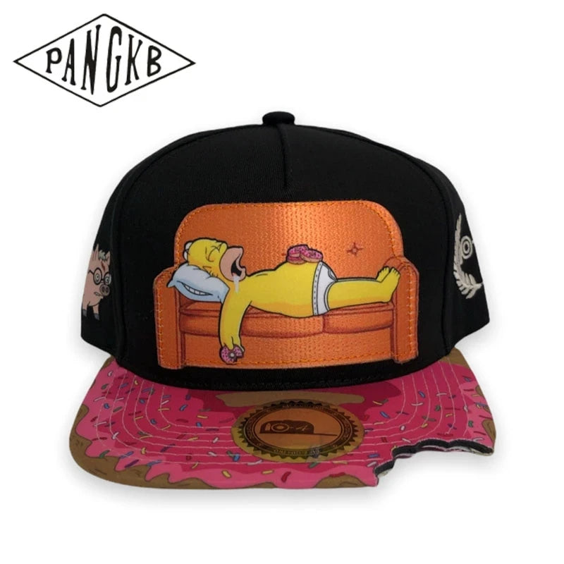 PANGKB Big C Paiz Allover Snapback Hat Paisley Bandanna Print Adults Outdoor Travel Hip Hop Headwear Sports Sun Baseball cap