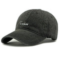 Snapback Cap Spring Summer Washable Denim Embroidery Baseball Caps For Men And Women 모자 골프용품 땡처리 кепка casquette gorras hombre