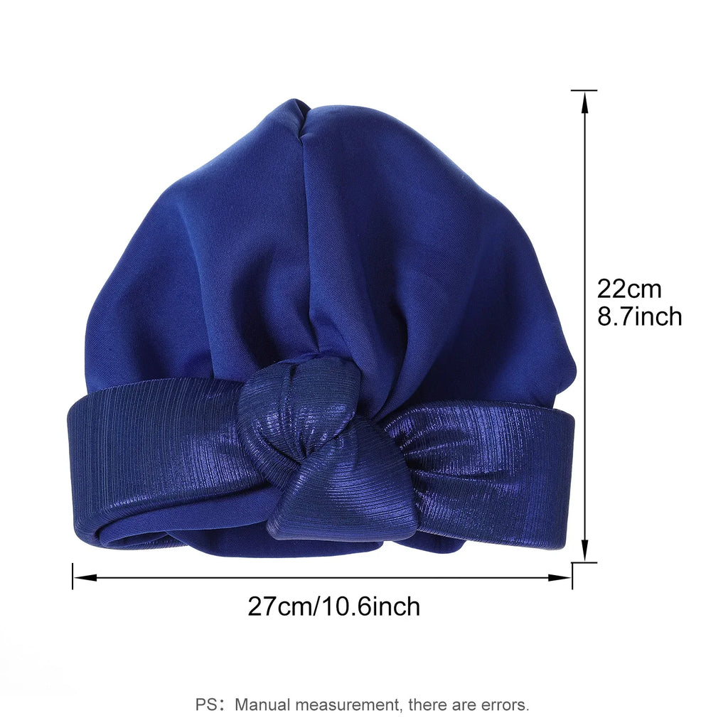 Bonnet For Women Cap Turban Folded Bud Exquisite Headscarf Casual Comfortable Fashion Versatile Warm Cross Hat Edge Wrinkle Lace