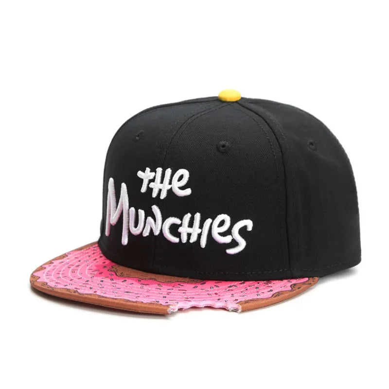 PANGKB Brand PIZZA CAP hip hop snapback hat for men women adult outdoor casual sun baseball cap