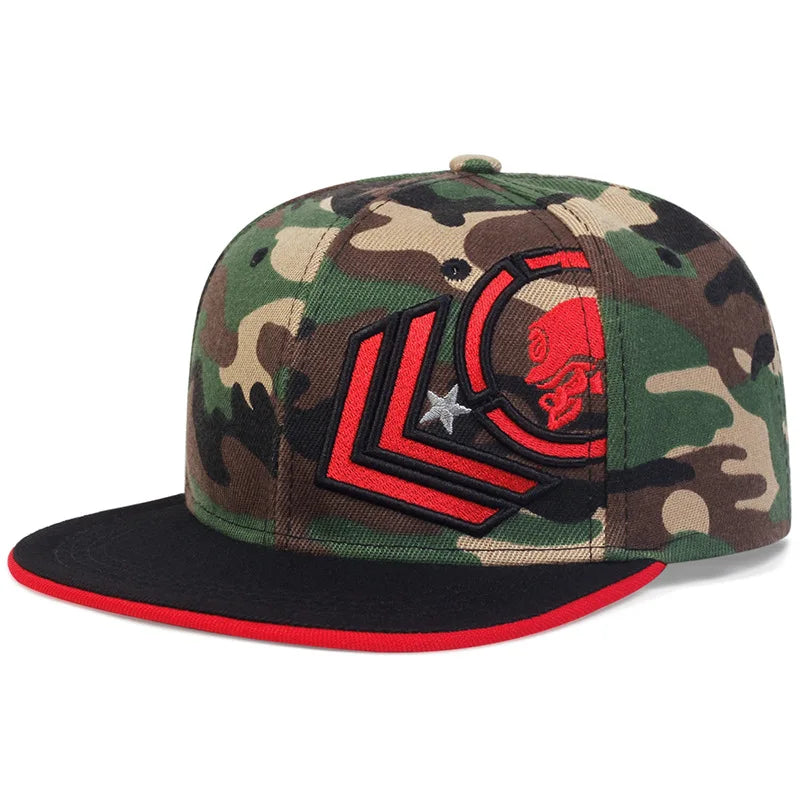 1pc Unisex Skull Embroidery Embroidery Hip-hop Hats Spring and Autumn Outdoor Adjustable Casual Baseball Caps Sunscreen Hats