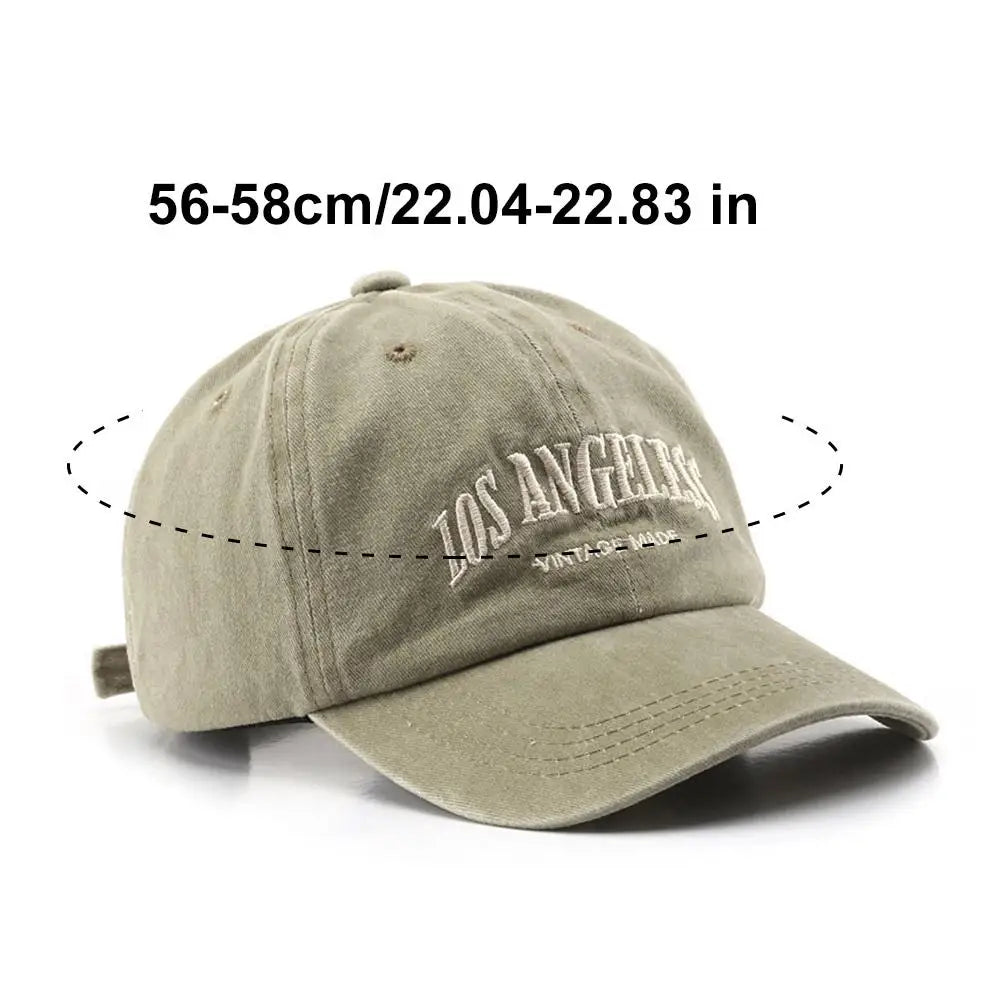 Baseball Cap for Men and Women Wide Brimmed Retro Baseball Caps Fashion Embroidery Hat Casual Retro Snapback Hats Unisex