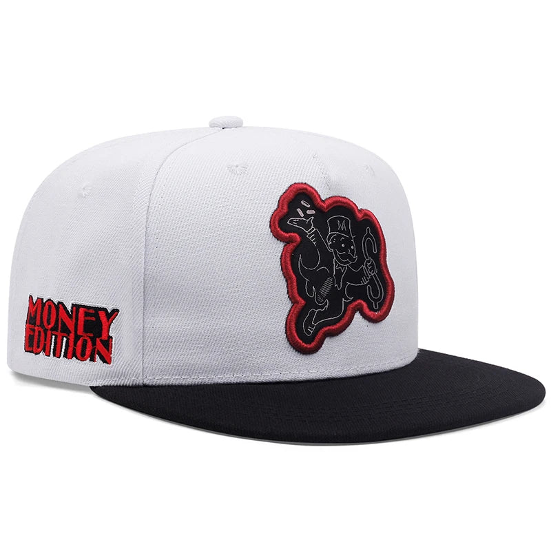 2024 New Snapback Hip Hop Hats Fashion Characte Embroidered Baseball Cap Men Adjustable Caps Women Outdoor Travel Visors Hat