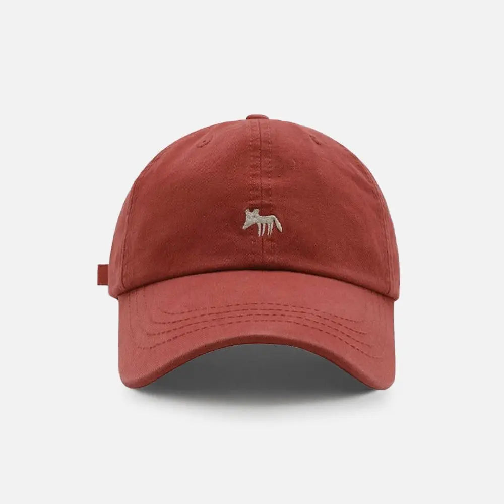 Fashion Embroidered Embroidery Baseball Cap Animals Cotton Canvas Baseball Hat Peaked Cap Sun Cap Sun Hat Girl