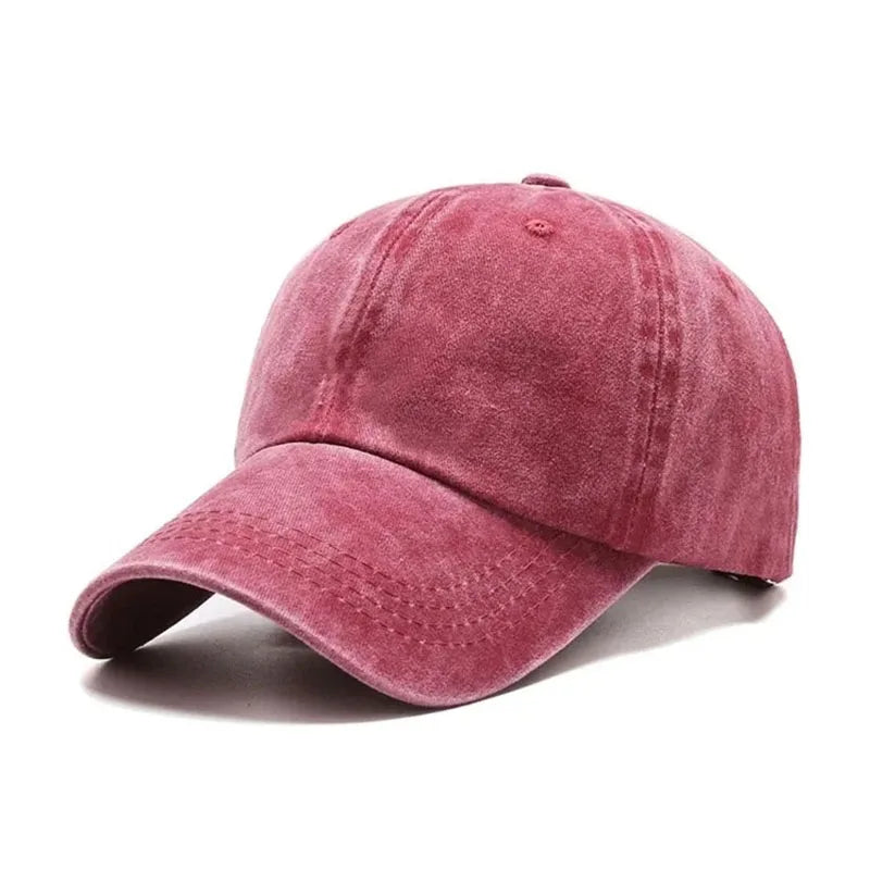 Custom Baseball Caps Men Women Vintage Dad Hat Embroidery or Print DIY Team Logo Snapback Cap Hip Hop Hat Adjustable Trucker Hat
