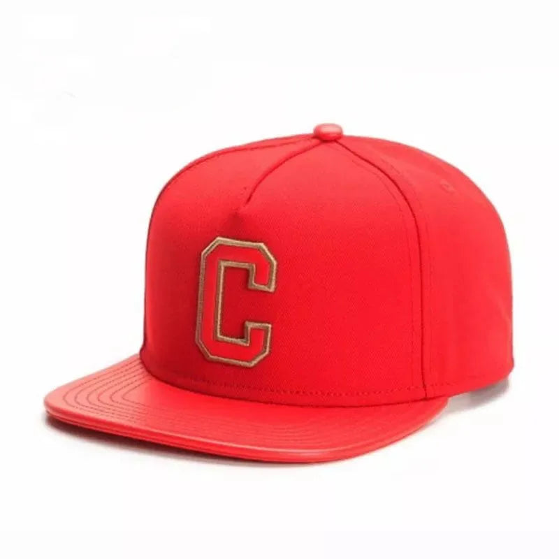 PANGKB Big C Paiz Allover Snapback Hat Paisley Bandanna Print Adults Outdoor Travel Hip Hop Headwear Sports Sun Baseball cap
