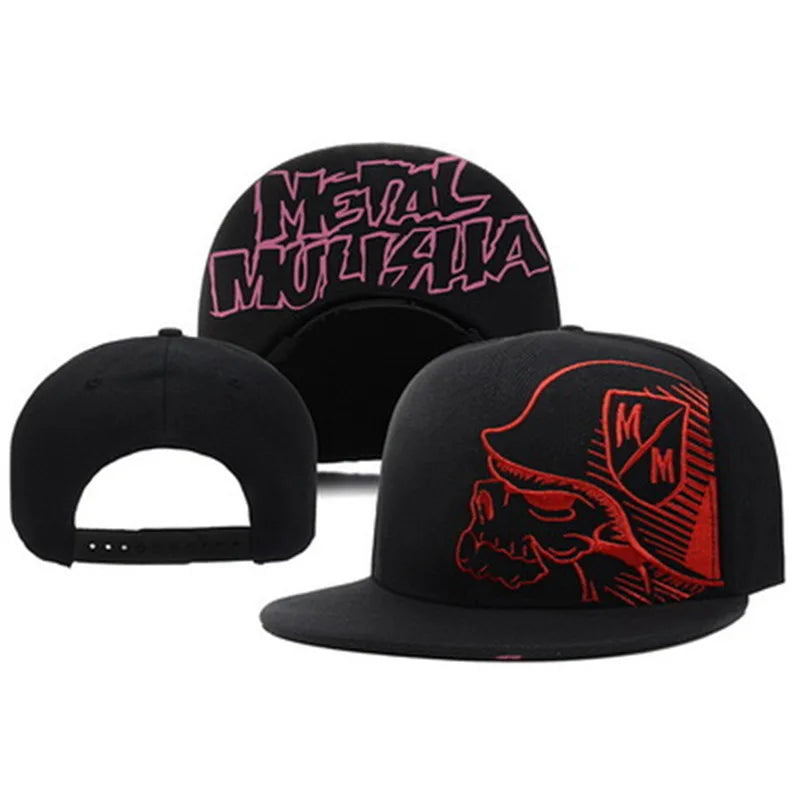 1pc Unisex Skull Embroidery Embroidery Hip-hop Hats Spring and Autumn Outdoor Adjustable Casual Baseball Caps Sunscreen Hats