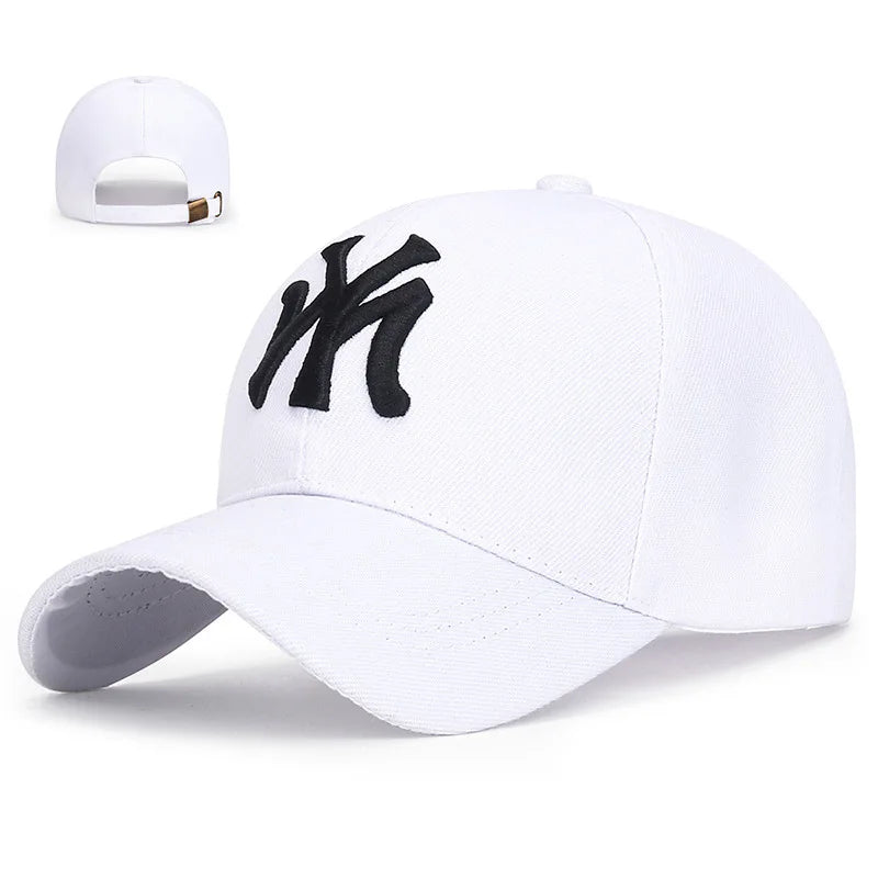 Casual Fashion Embroidery for MY Baseball Caps Men Women Outdoor Sport Hiking Running Hat Sunshade Adjustable Cotton Gift Adult