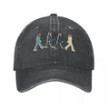 Casual Road Music The Beatle Baseball Caps Unisex Style Distressed Denim Headwear Outdoor Travel Adjustable Fit Hats Cap