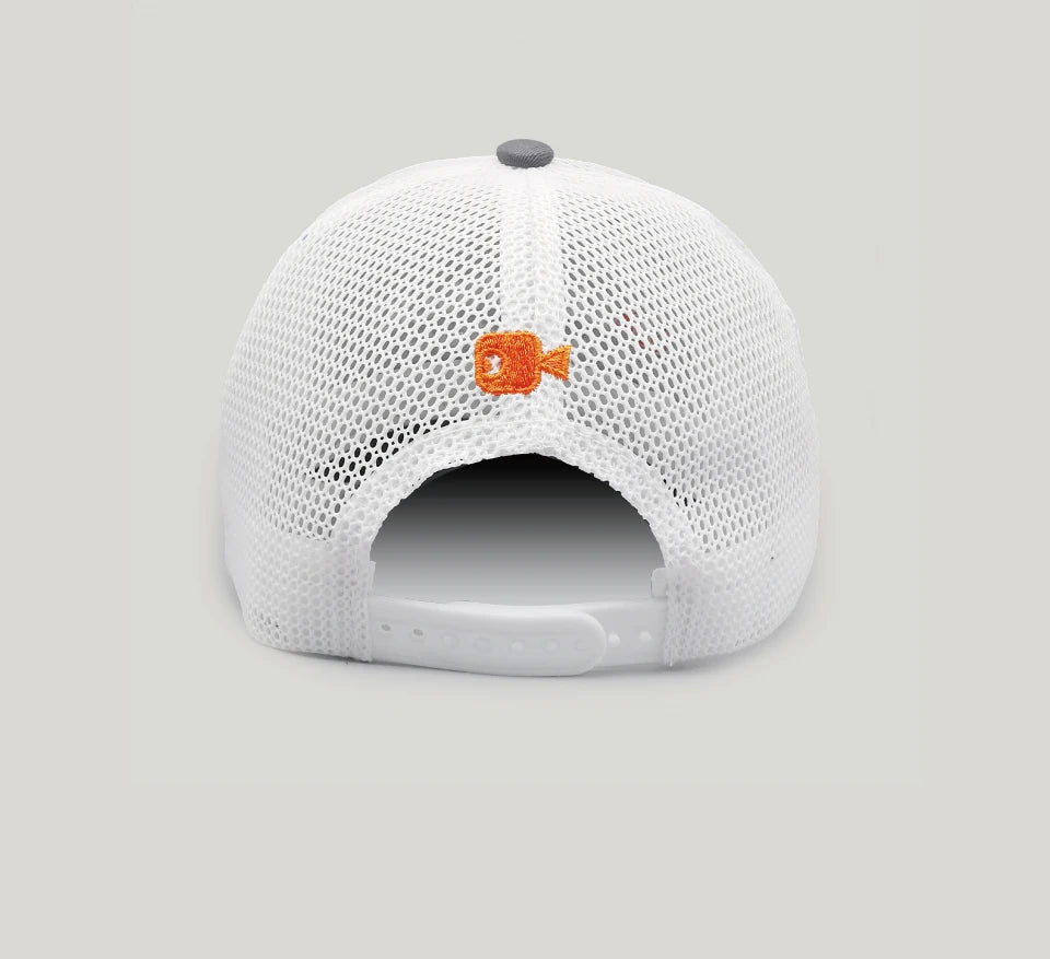 Lureholic 2/3 Mesh Fabric Lure Fishing Cap Man Woman Hat breathable Baseball Cap