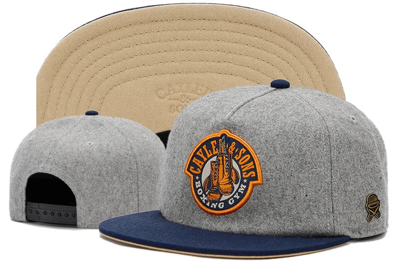 Snapback Hats for Men Hip Hop Style Hats Solid Baseball Hats Adjustable Snapback Cap Flat Brim Baseball Caps